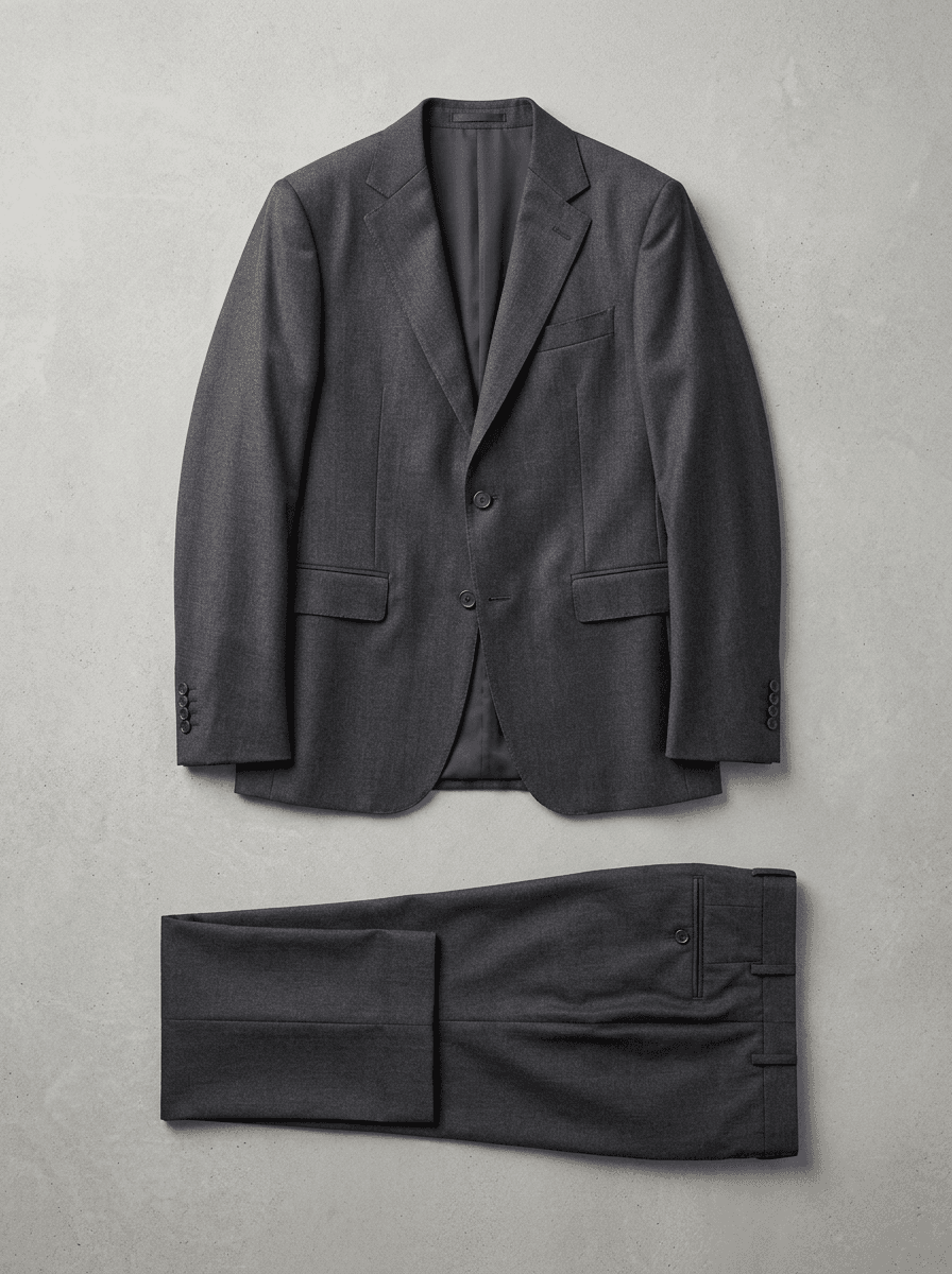 Charcoal suit