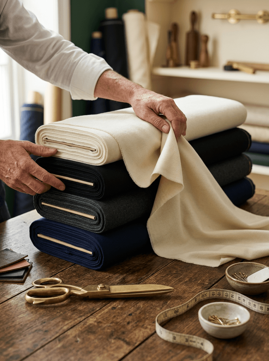 Cloth on the table