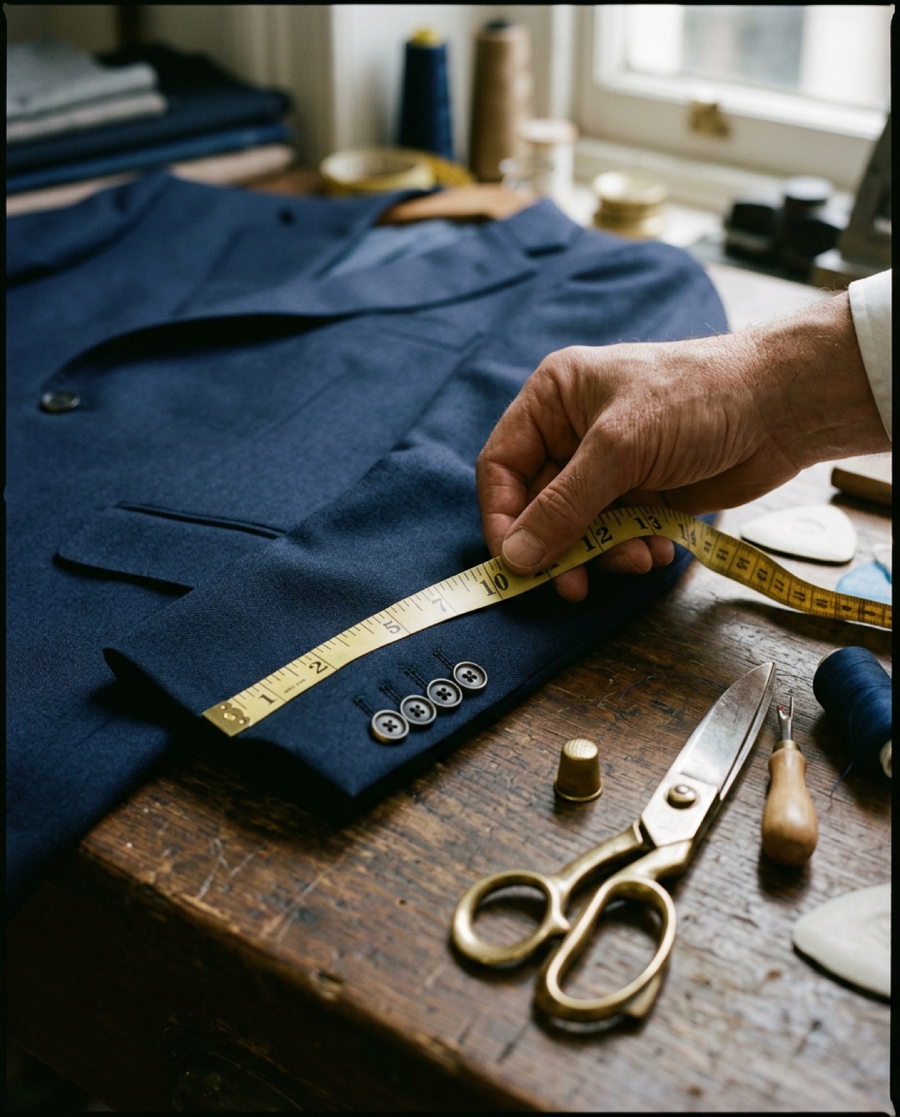 Hands at measure