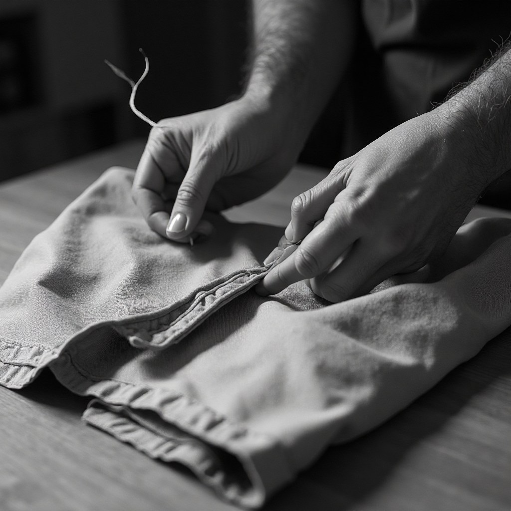 Garment on the form